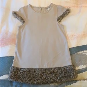 Max Studio tan/brown blouse